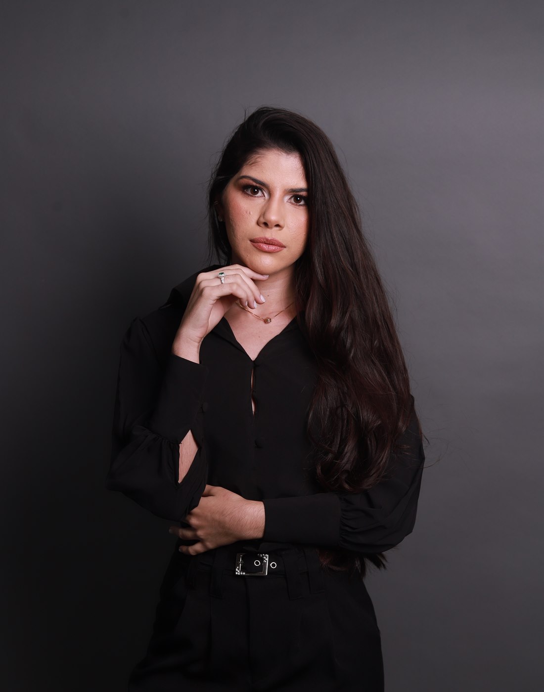 Psicóloga Aparecida Alves em retrato profissional
